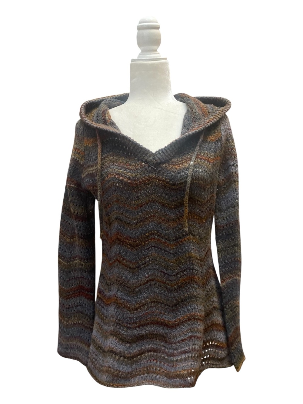 Royal Robbins Womens Open Knit Hooded Sweater